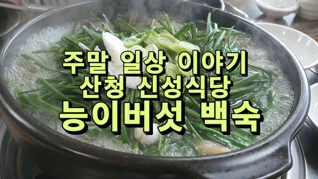 주말 일상이야기, 산청 신성식당! 능이버섯 백숙 - kakaoTV 주말 일상이야기, 산청 신성식당! 능이버섯 백숙