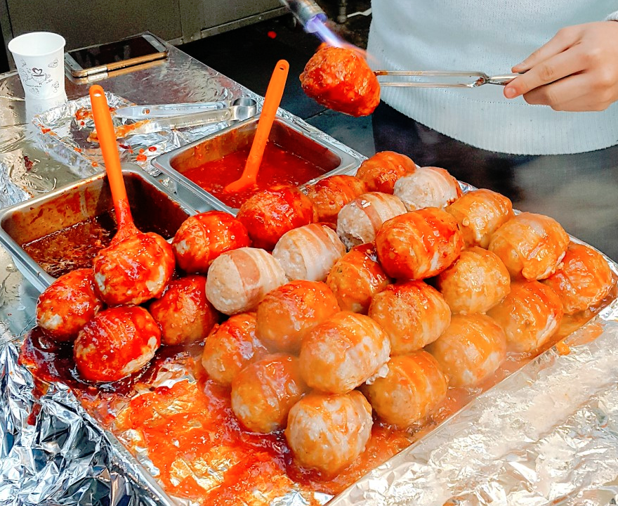 창원 명서전통시장 음식 사진