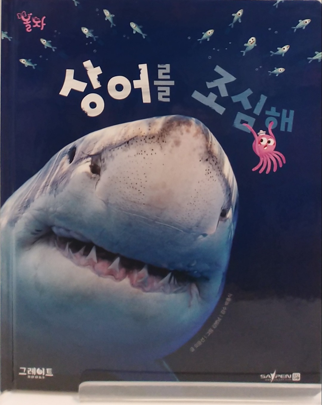 상어를 조심해, 놀라운자연 놀자, 그레이트북스,어린이서점 세원북 - kakaoTV 상어를 조심해, 놀라운자연 놀자, 그레이트북스,어린이서점 세원북