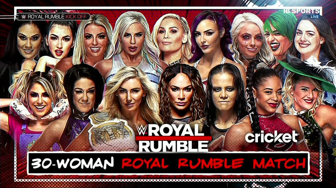 다음스포츠 | [로얄럼블] 30-WOMEN ROYAL RUMBLE MATCH 'Part3'