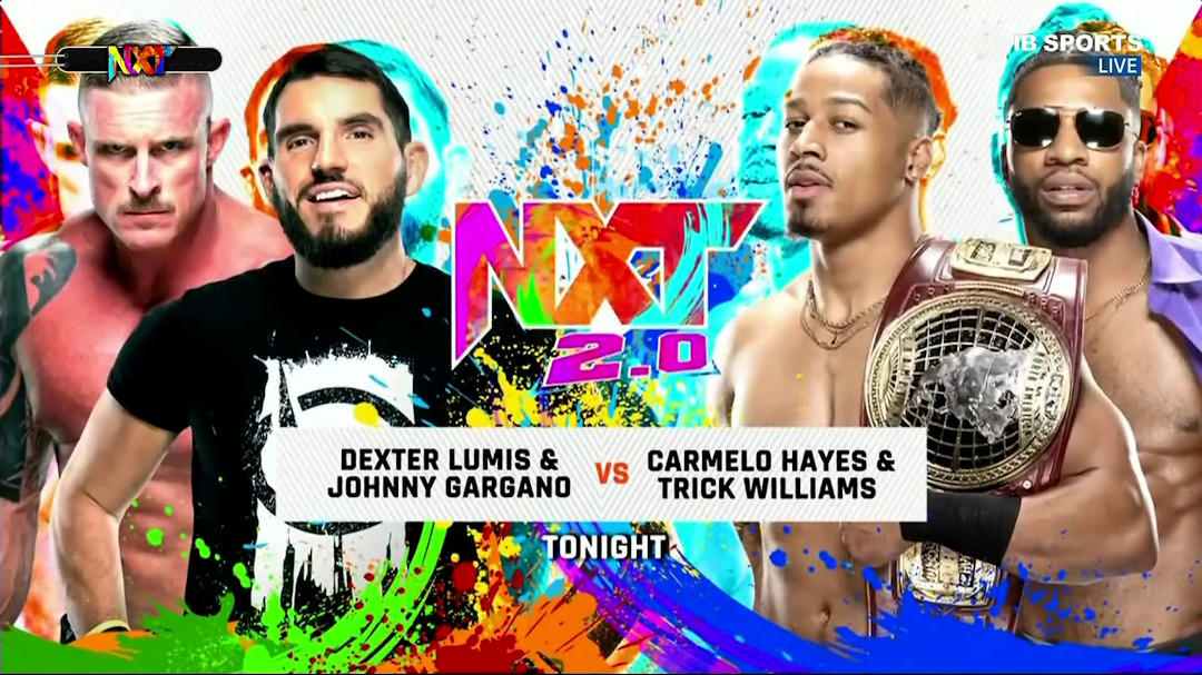 [NXT] 'Main Event' 가르가노&루미스 vs 헤이즈&윌리엄스 다음스포츠