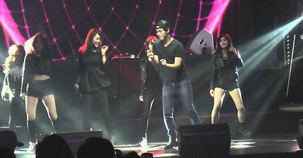 2PMオク?テギョン飛び入り参加！？ ペク?チヨン ＳＰライブ（ＣＪ Special Live in ＢＵＳＡＮ）