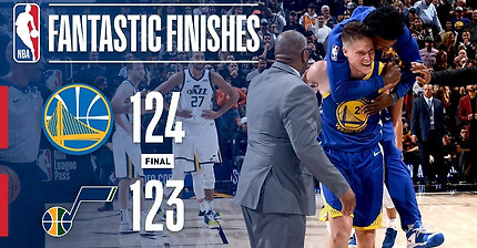 The Warriors and Jazz Go Down to the Final Seconds | October 19, 2018