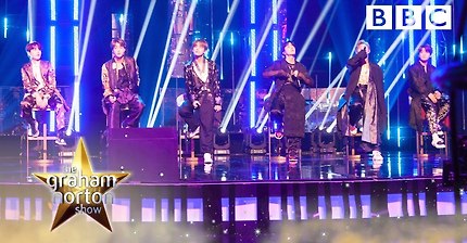 영국 BBC토크쇼인 그래엄 노튼쇼에 나온 방탄소년단 | 인스티즈
