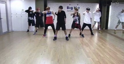 방탄소년단 'Danger' dance practice