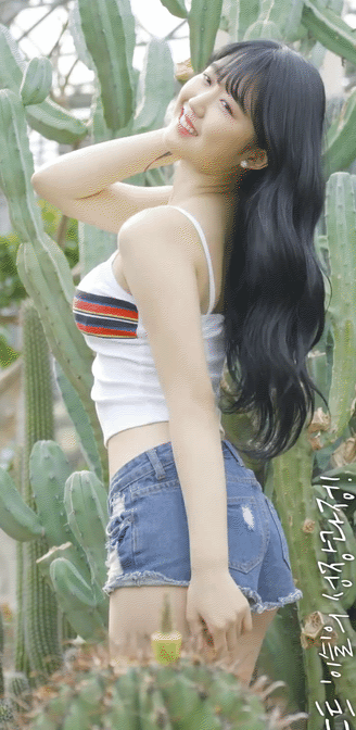 전 최연소 미스춘향 현 걸그룹 락킷걸 한이슬.gif 