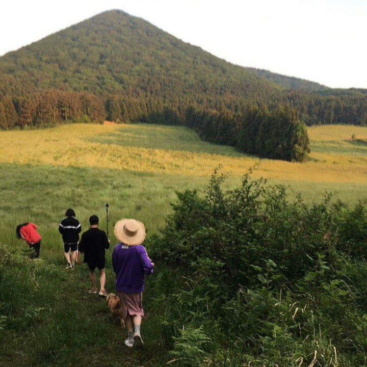 효리네 민박 손님들과 사진 찍은 아이유 | 인스티즈