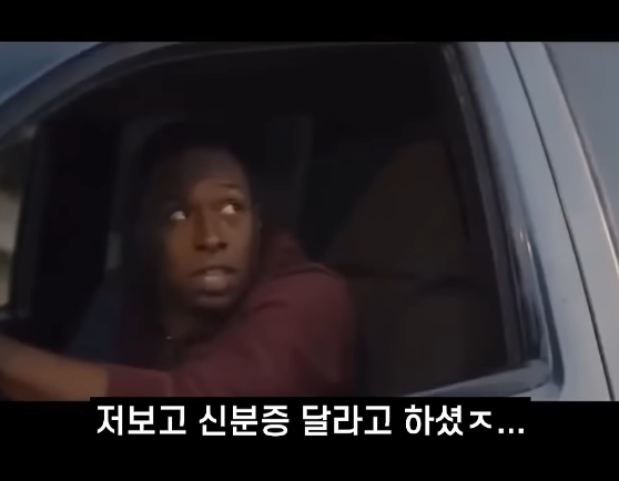 경찰 말을 너무 잘 들어서 위험해진 흑인