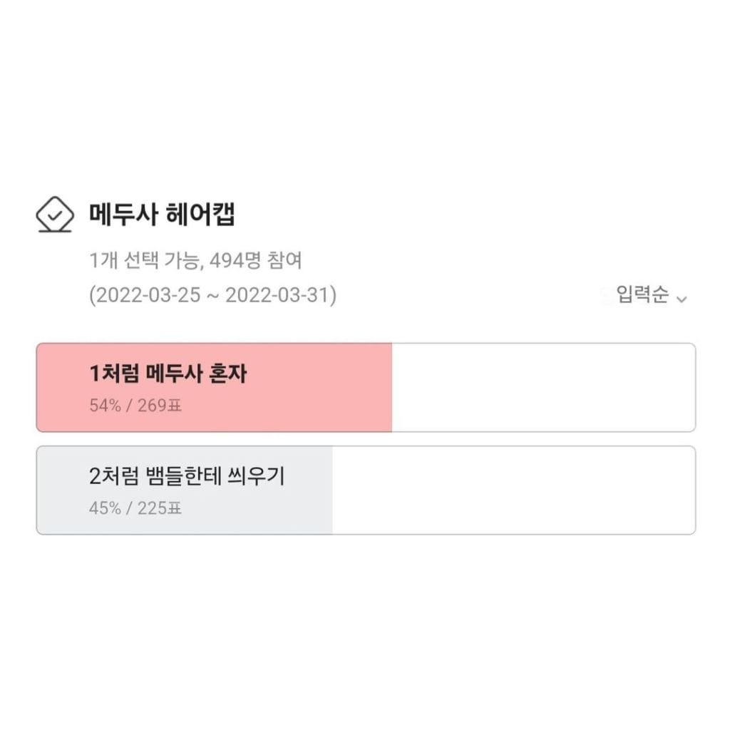 메두사 헤어캡 어떻게 써야하나?