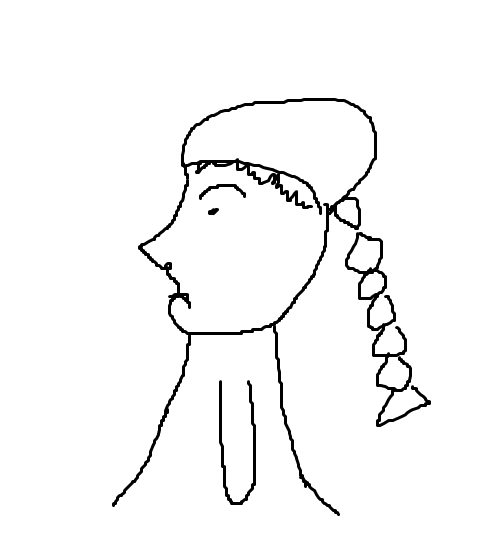 손으로 스케치한 그림을 AI가 살짝 보정해준 수준