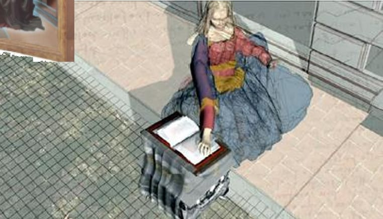 너무 이상하게 그려서 의문이었던 다빈치의 그림