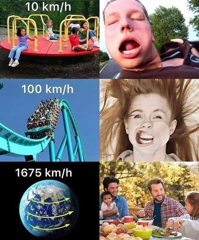 지구 자전 속도 체감