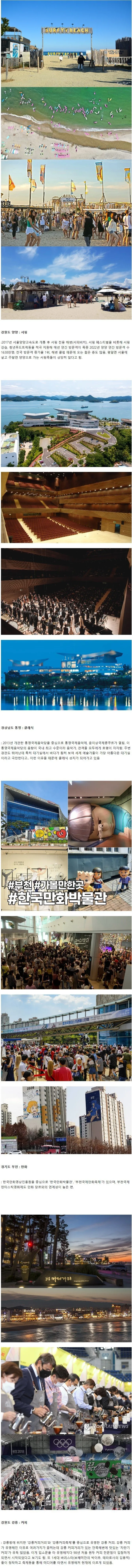 서울 외 지역 특성화 성공 사례들