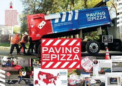 미국 피자집의 개쩌는 홍보 방식