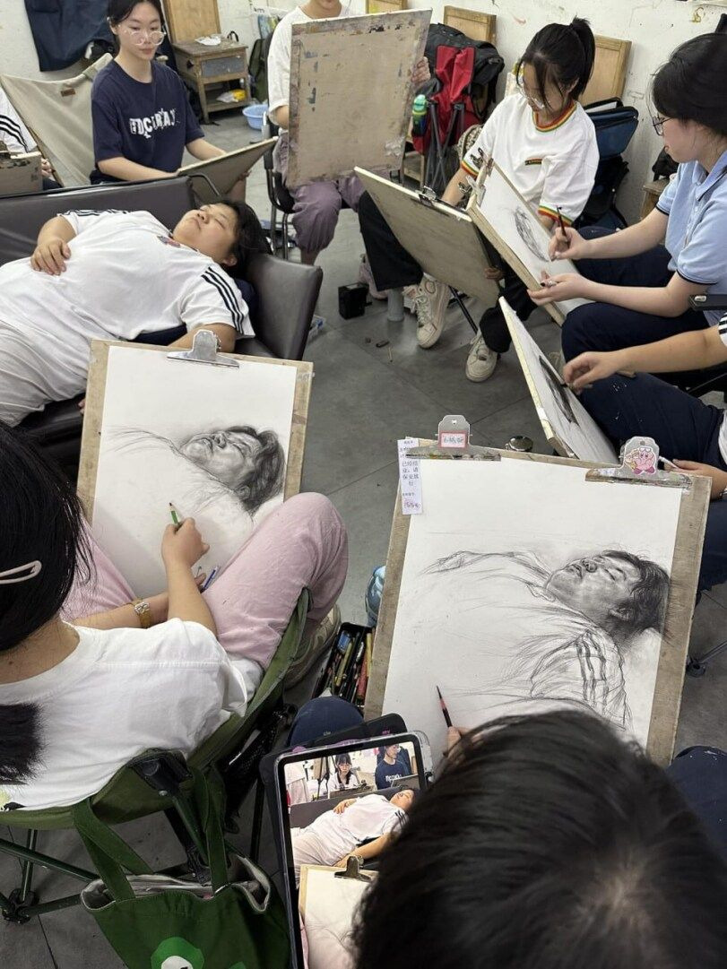 미대수업에서 자면 안되는 이유