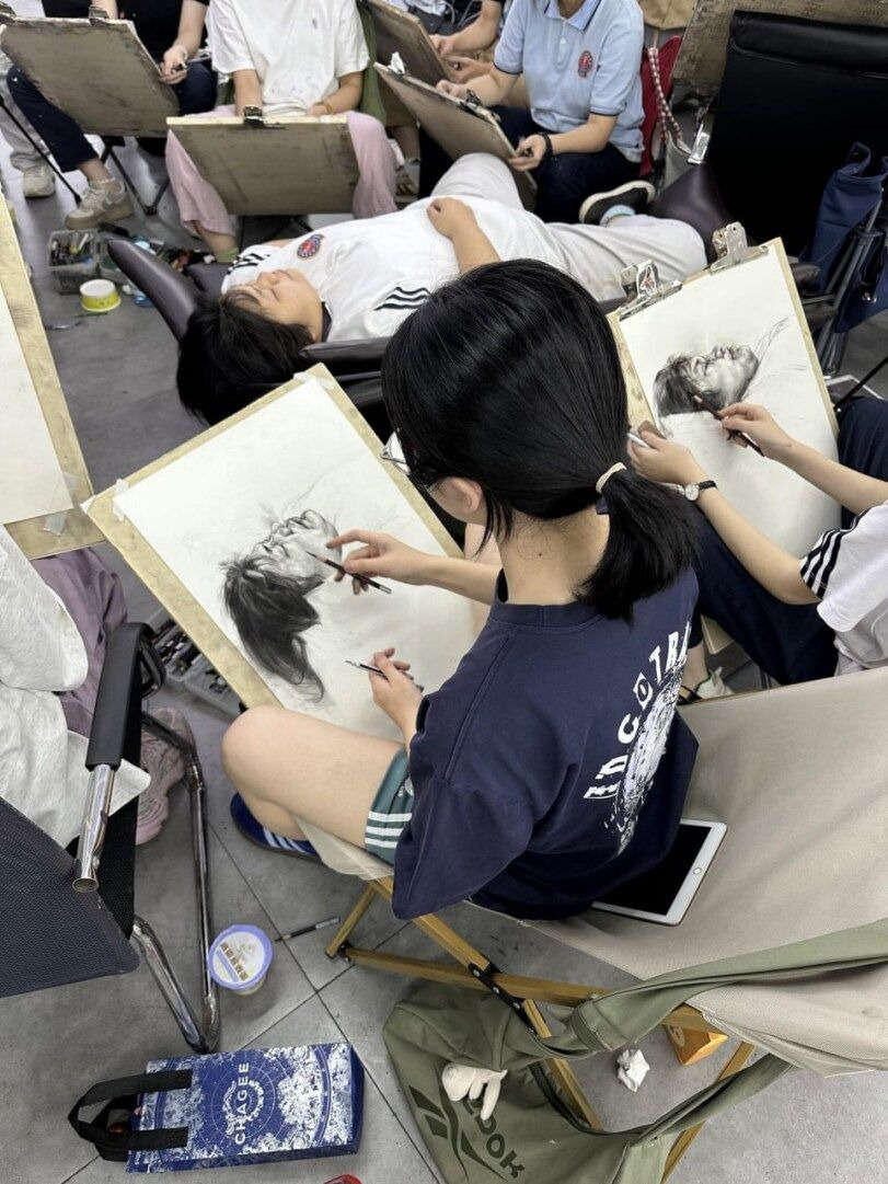 미대수업에서 자면 안되는 이유