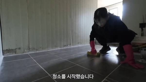 여자 역도 선수의 노가다 브이로그