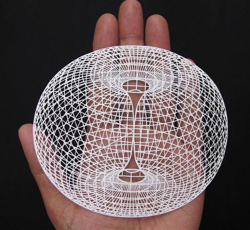 종이 오리기 끝판왕