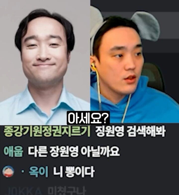 시청자들이 장원영 닮았다는 스트리머.jpg