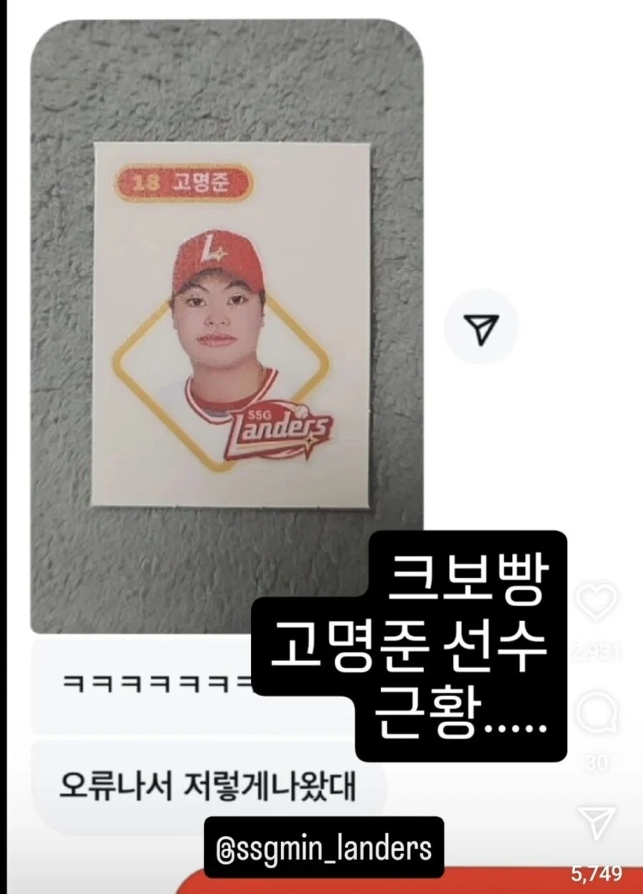 출시 당일 대참사 난 크보빵 띠부실