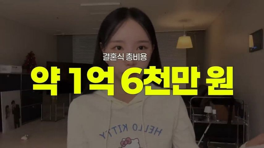 인플루언서 결혼 비용 1억 6천만원.jpg