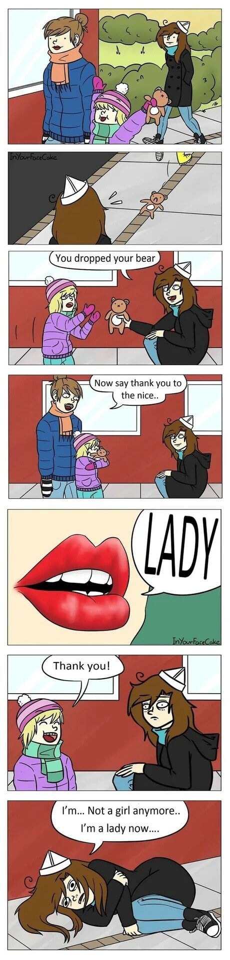 서양에서 아줌마에 해당하는 것