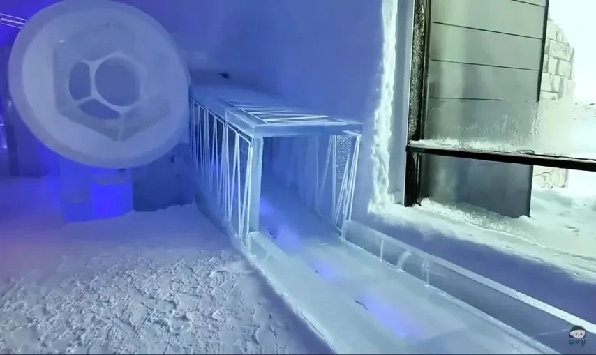 1박 200만원 스웨덴 아이스 호텔