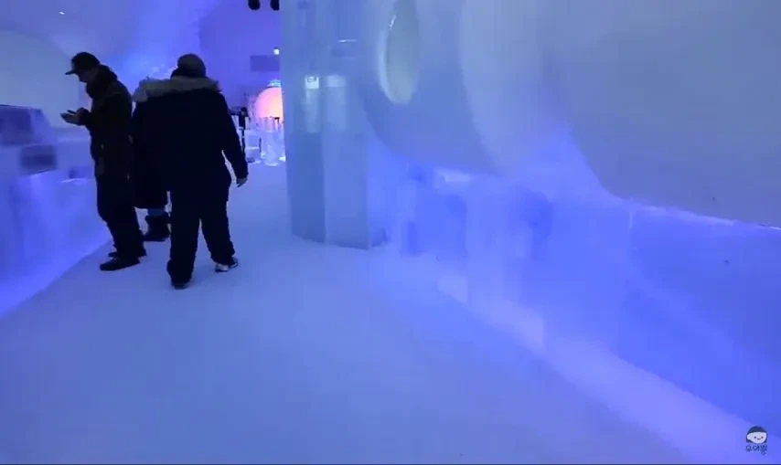 1박 200만원 스웨덴 아이스 호텔