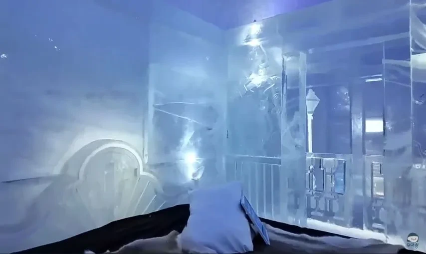 1박 200만원 스웨덴 아이스 호텔