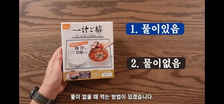 일본의 재난 식량