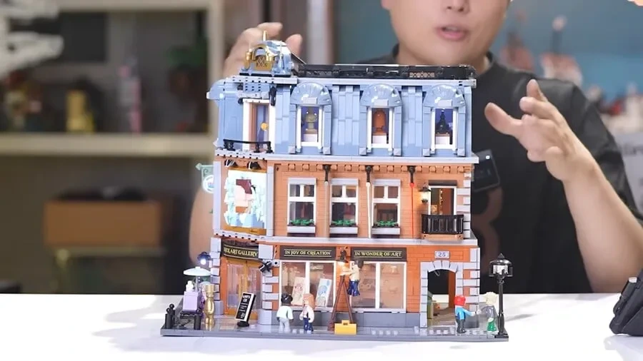 90% 정도 따라왔다고 하는 중국레고