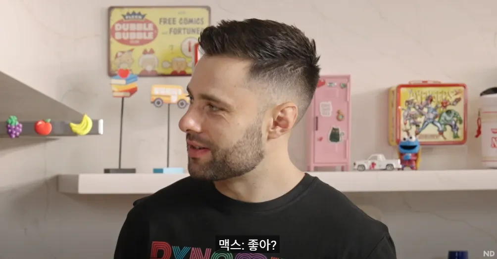 조회수 500만회 넘게 찍은 해외 대형 유튜버의 한국 급식