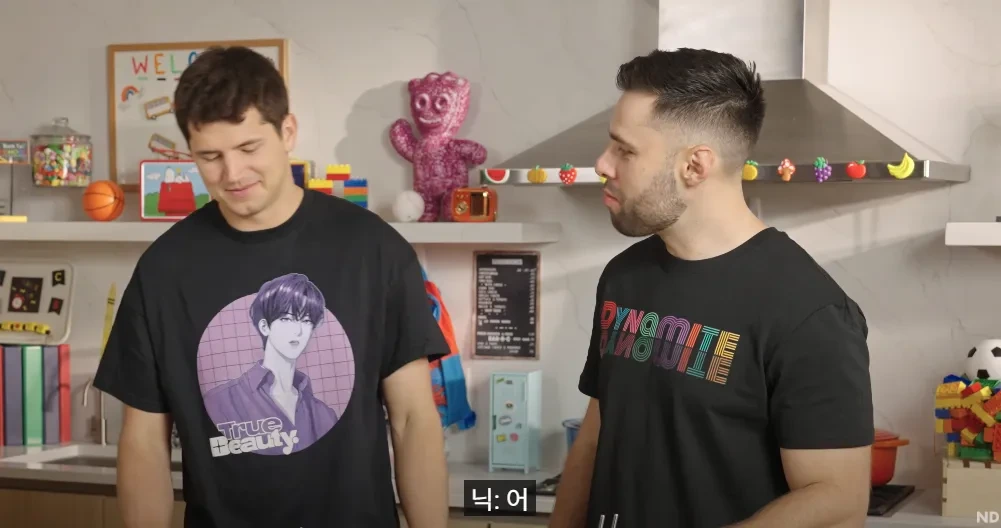 조회수 500만회 넘게 찍은 해외 대형 유튜버의 한국 급식