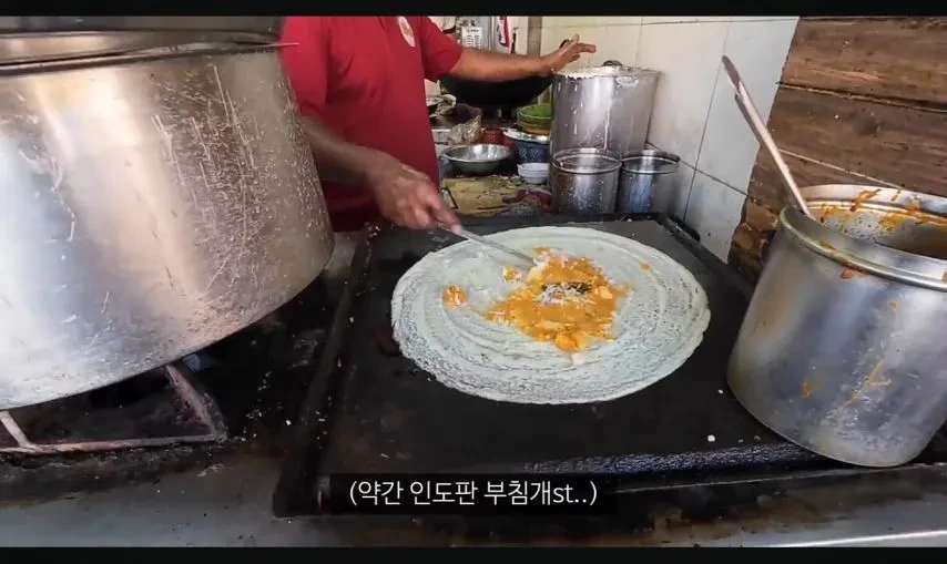 여행 유튜버 누나의 인도 길거리 음식 체험