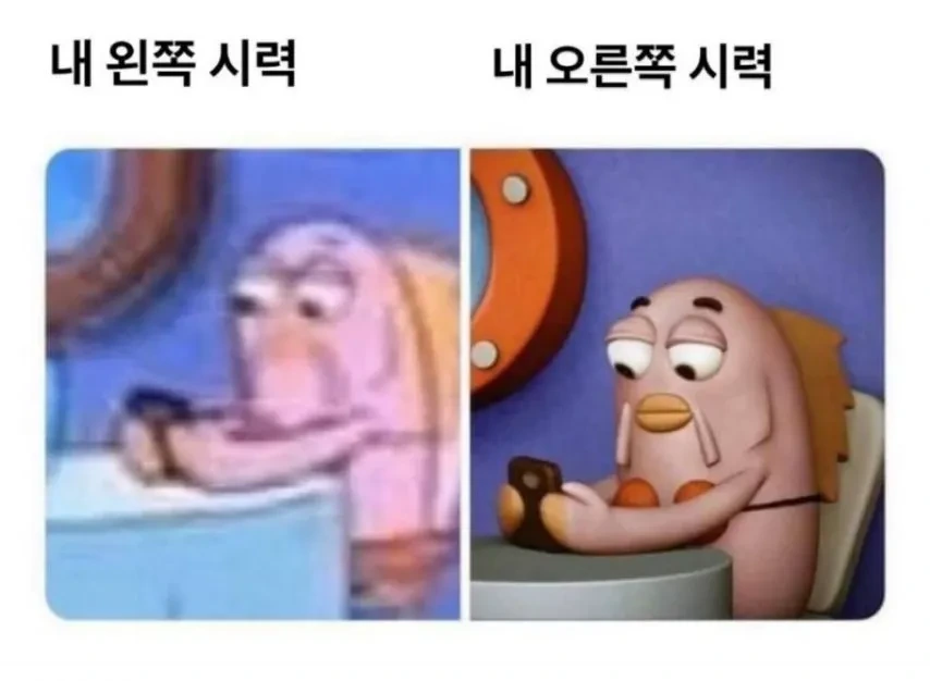 은근히 있다는 양쪽 눈 시력 차이
