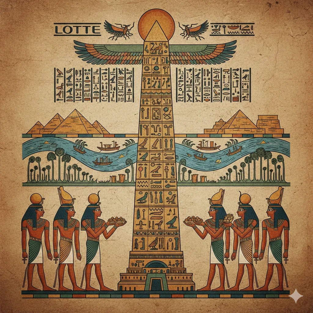 AI가 그린 롯데타워 그림