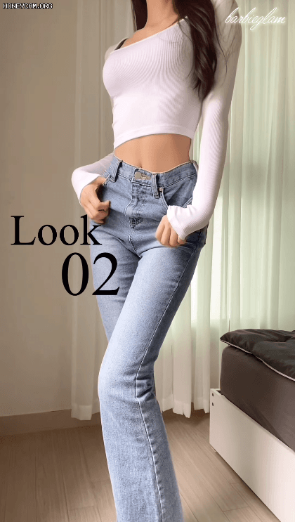 167cm / 47kg 이라는 슬렌더 룩북누나 