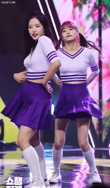 [연예] [움짤]             은근히 슬렌더인 이달의 소녀 올리비아 혜.if -  와이드섬