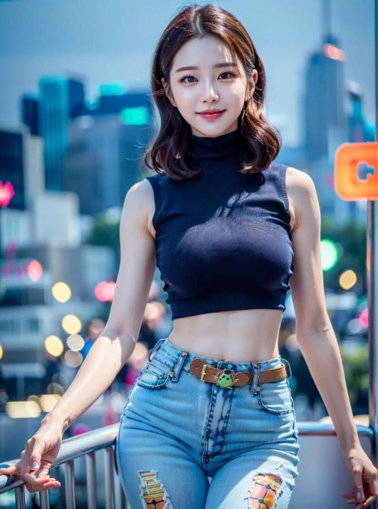 19호룩 입은 이쁜 AI 눈나