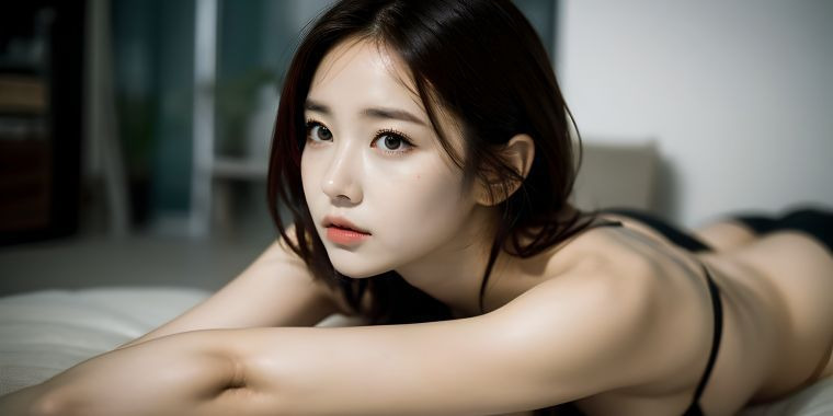 무비 스타일의 소녀 (2048x1024 배경화면용)