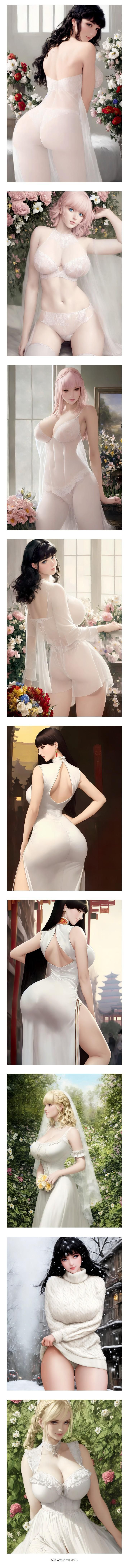 아침을 여는 시스루 란제리 + 기타등등