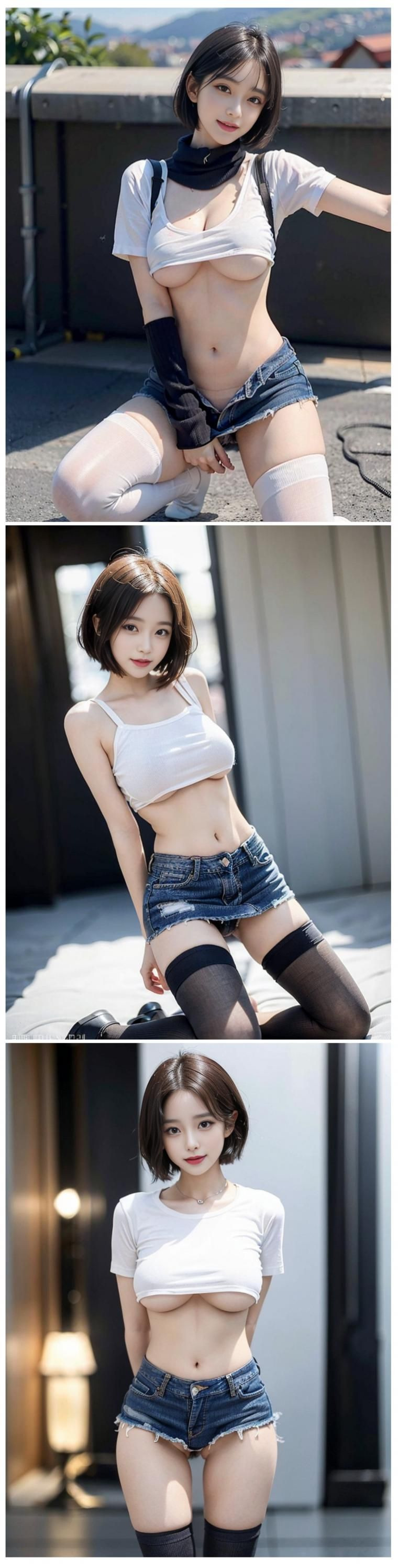 숏컷이 좋아.. 언더붑도 좋아