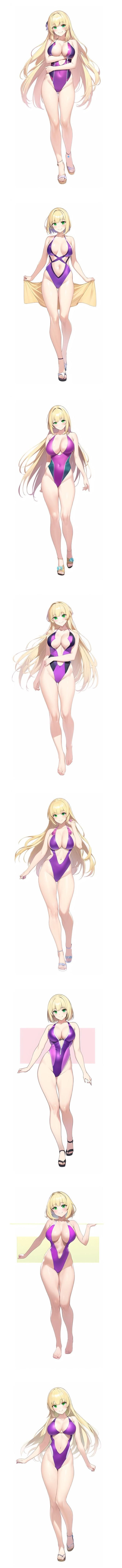 별난 생활을 즐기는 수영복의 세계귀족