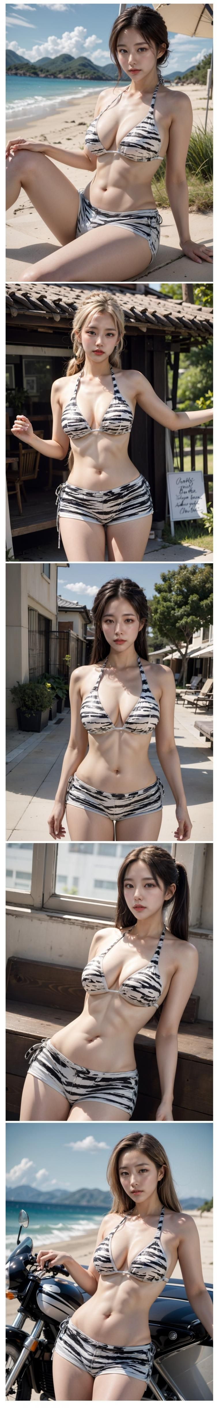 얼룩무늬 비키니