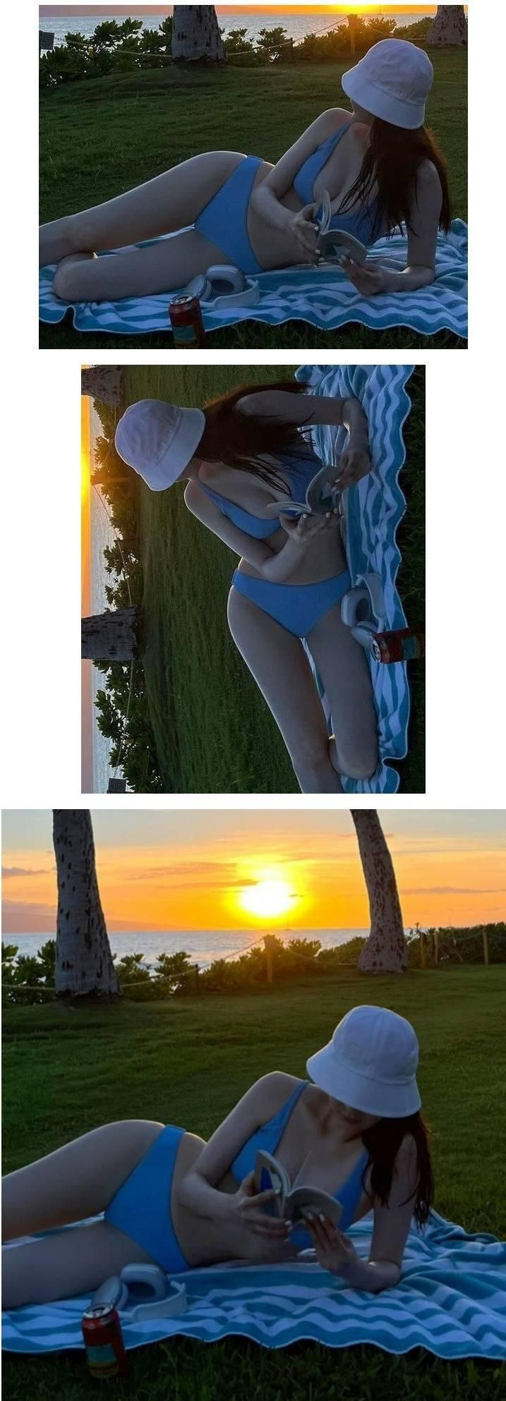 하와이 간 강인경.