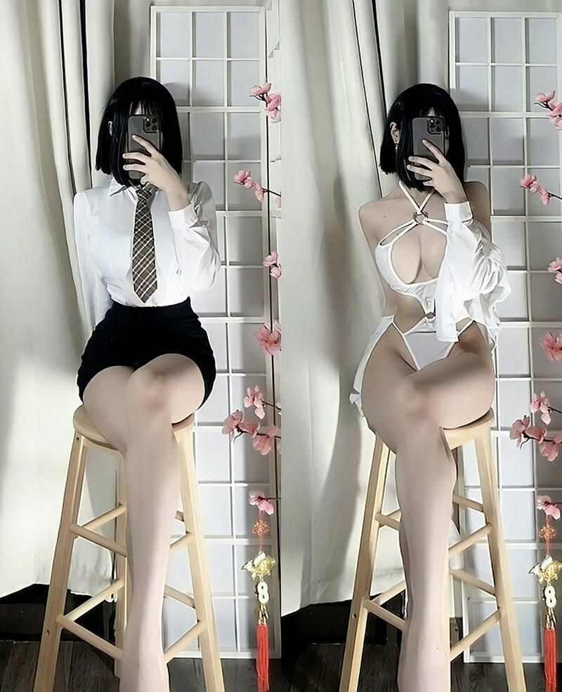 가슴 이쁜 누나 코스프레 셀카 모음.jpg
