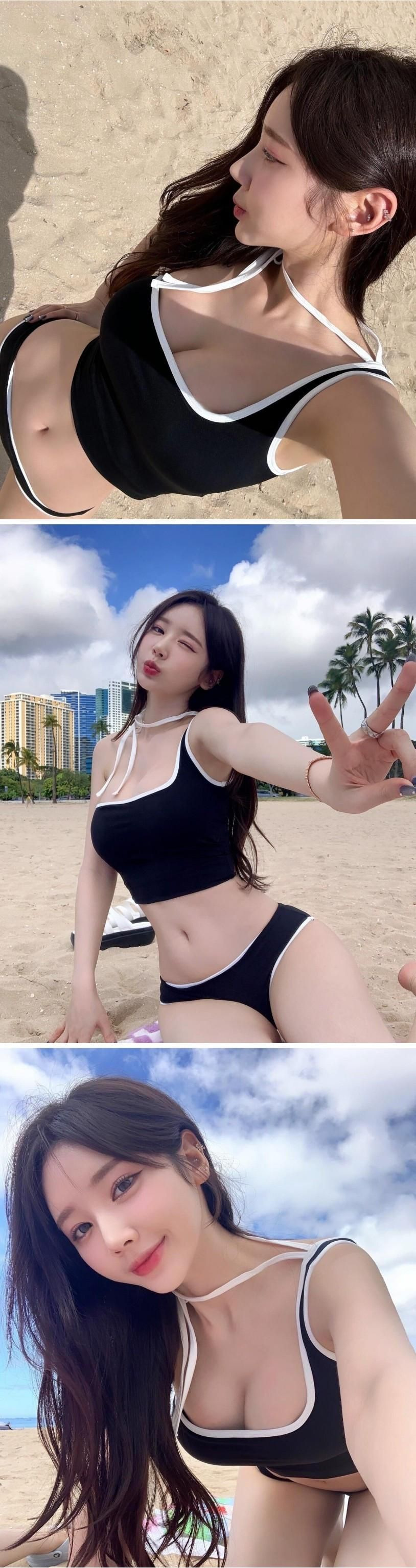 3대 여캠 BJ 금화 수영복 인스타