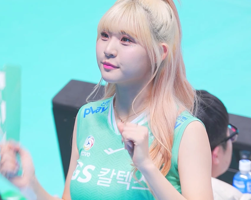 안혜지 치어리더
