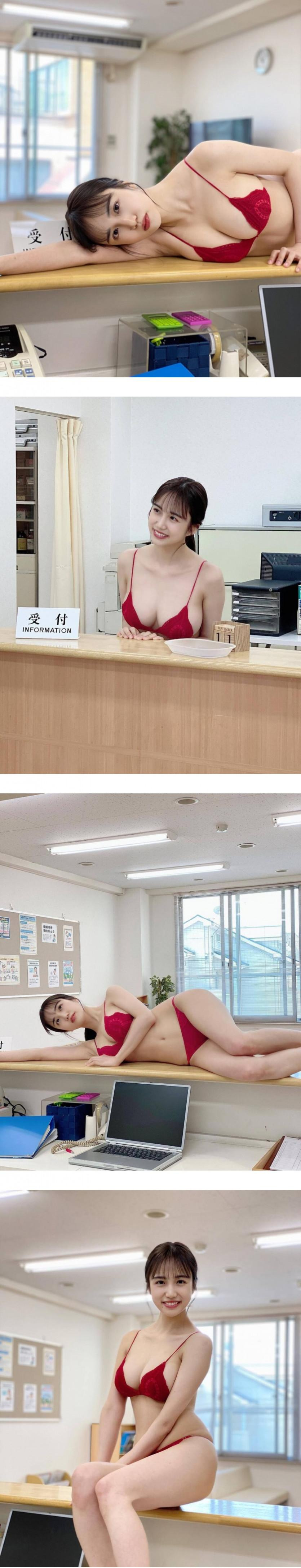 어느 회사의 안내원