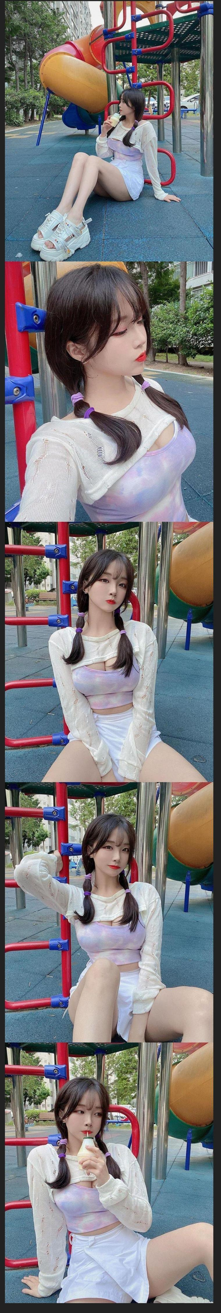 bj 코코 놀이터에서